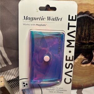 Case-Mate Blue Magnetic Wallet Case for Phones
